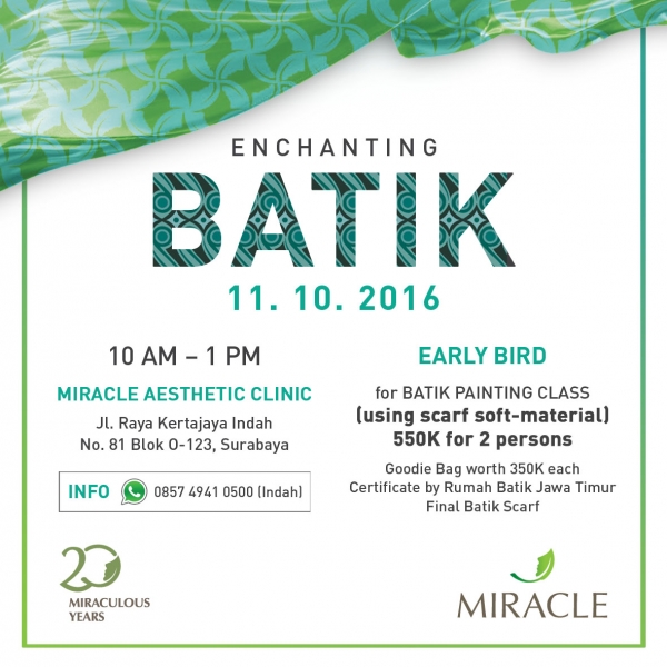 Banner Enchanting Batik 