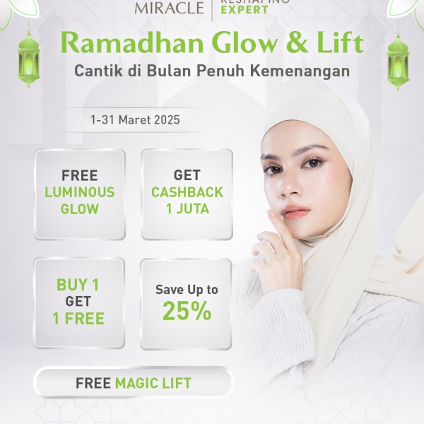 Proven Result—5.000.000++ Orang Telah Merasakan! Biggest Ramadhan Aesthetic Deals are here