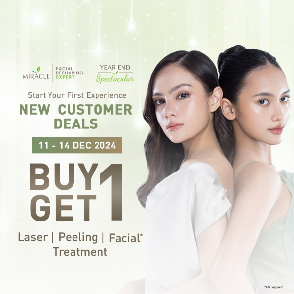 Promo New Customer Buy 1 Get 1 