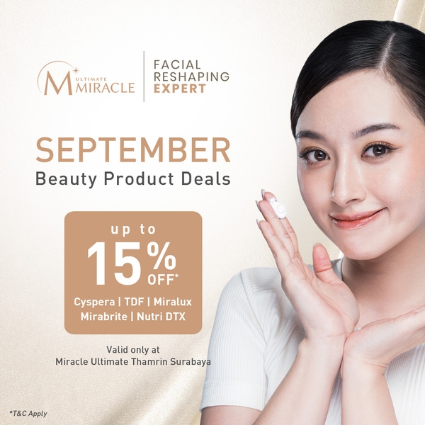 Banner September Beauty Product Deals