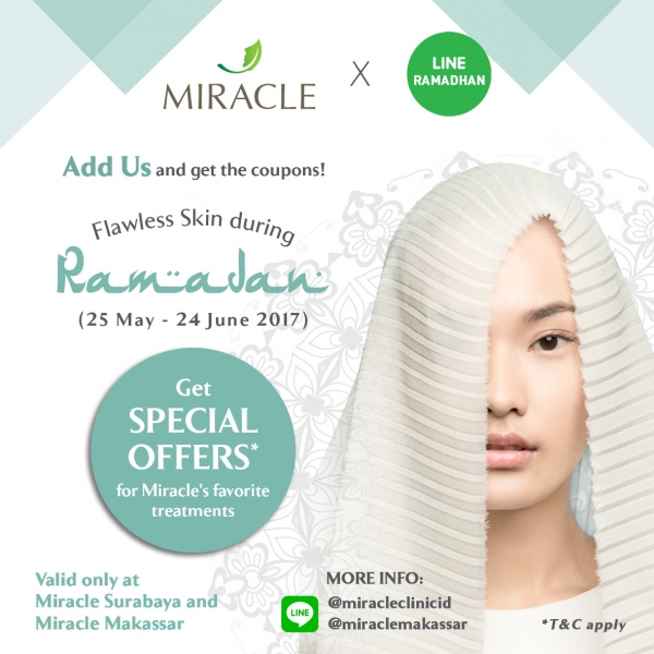 Banner Miracle x LINE Ramadan
