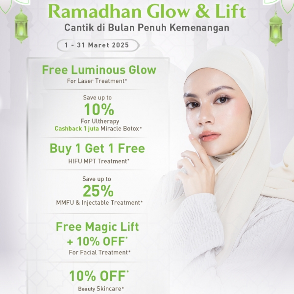 Proven Result—5.000.000++ Orang Telah Merasakan! Biggest Ramadhan Aesthetic Deals are here