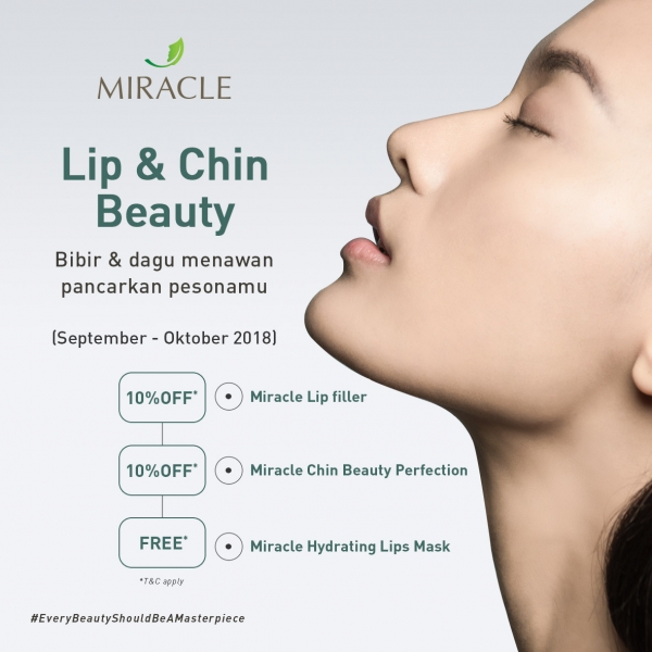 Banner Lip and Chin Beauty Promo 2018