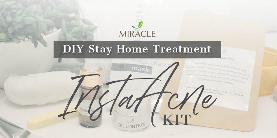 DIY Stay Home Treatment Insta Acne Kit