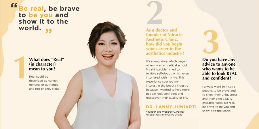 Let's Get Real with dr. Lanny Juniarti #RealMattersToMe