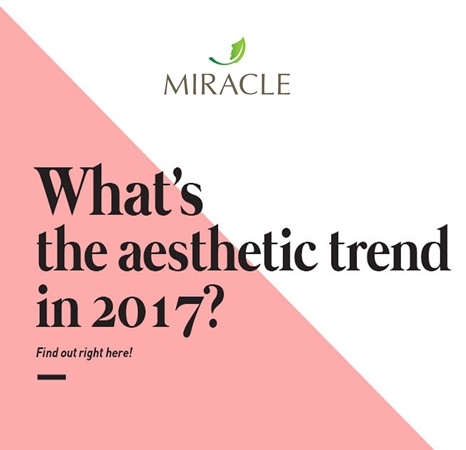 What is the aesthetic trend in 2017 ?