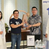 Banner 10 Years 10 Million Profhilo Treatments Worldwide, Penghargaan dari Komitmen Miracle dalam Perawatan Kelas Dunia
